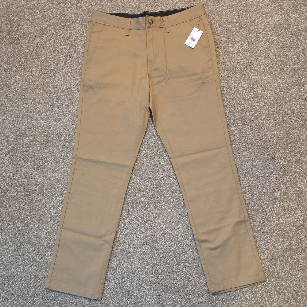 Volcom Men's Khaki Chinos
